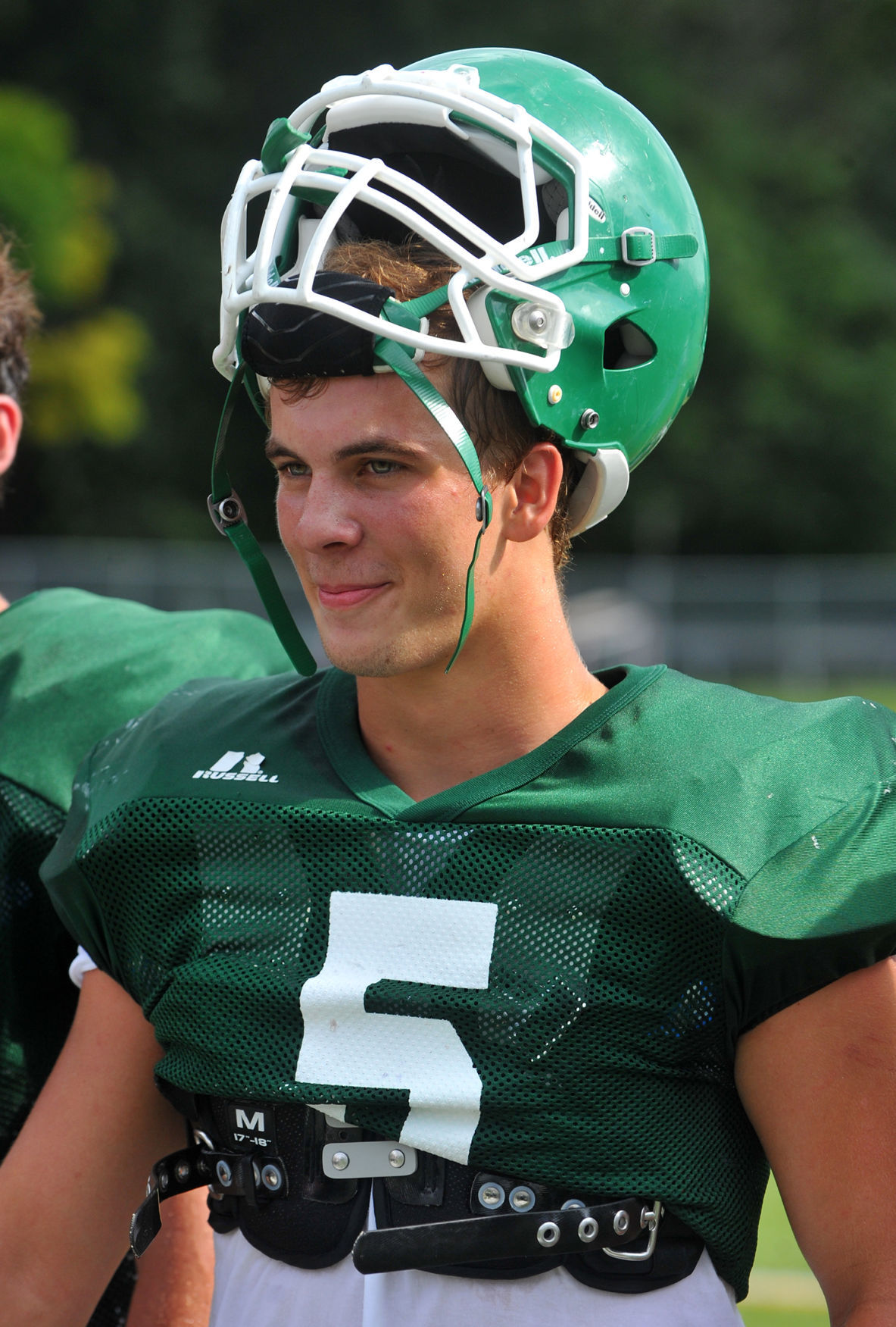 Alleman football practice